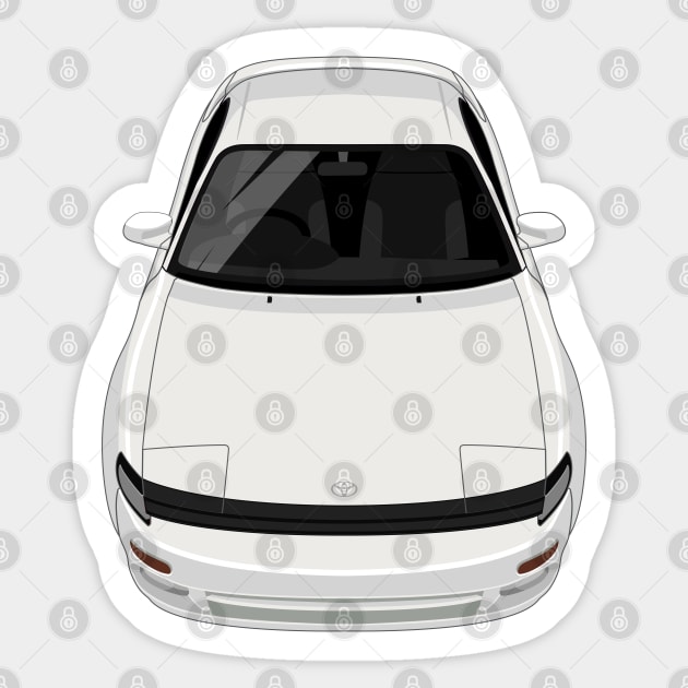 Celica GT 5th gen T180 1990-1993 - White Sticker by jdmart